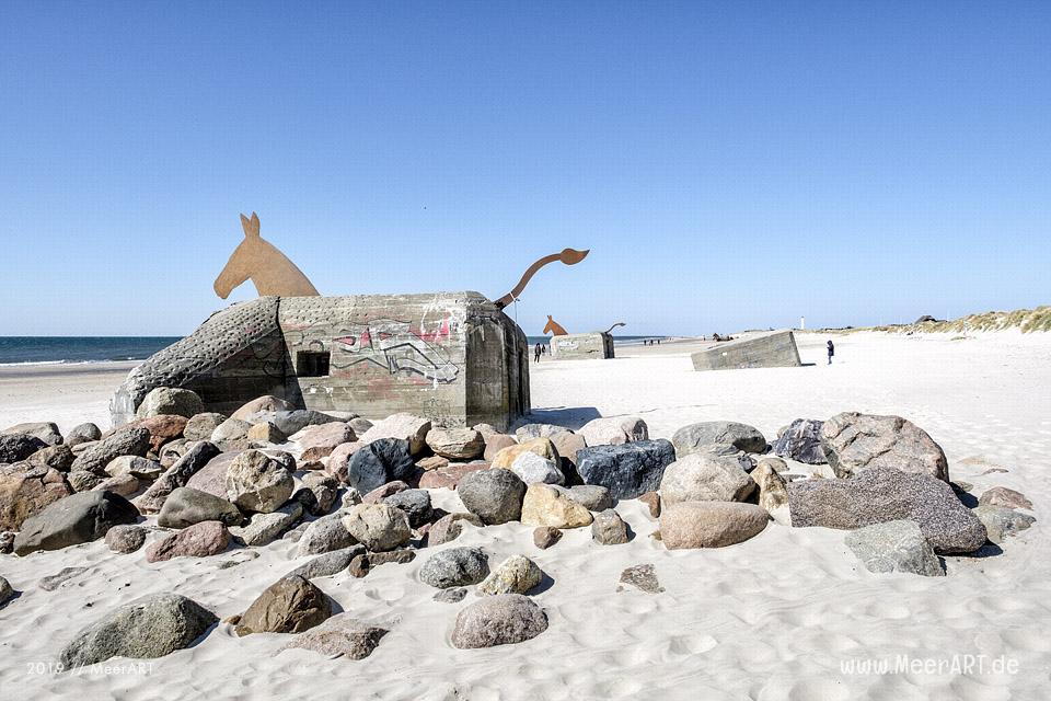 Ein schöner Frühlingstag an der dänischen Nordseeküste bei Blåvand in der Kommune Varde // Foto: MeerART / Ralph Kerpa