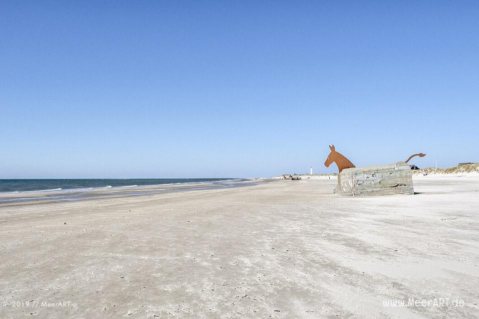 Ein schöner Frühlingstag an der dänischen Nordseeküste bei Blåvand in der Kommune Varde // Foto: MeerART / Ralph Kerpa