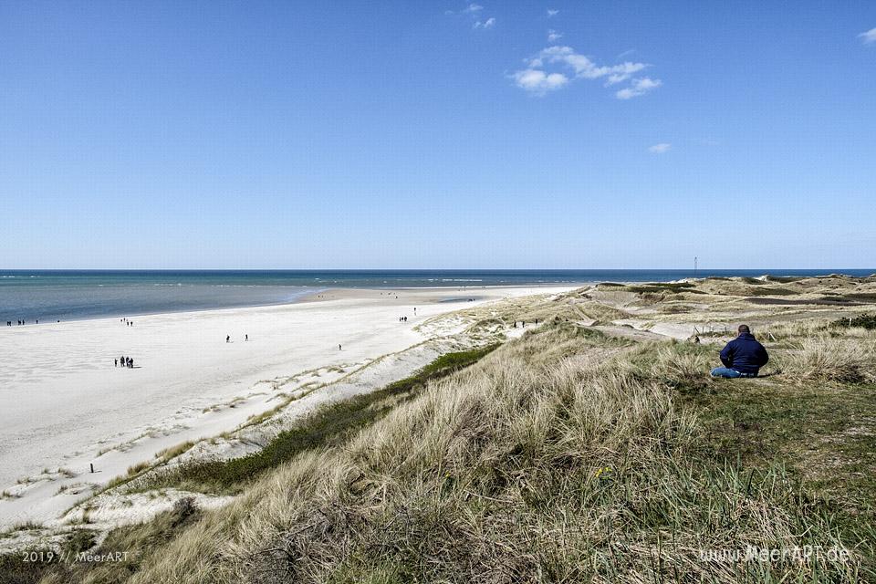 Ein schöner Frühlingstag an der dänischen Nordseeküste bei Blåvand in der Kommune Varde // Foto: MeerART / Ralph Kerpa