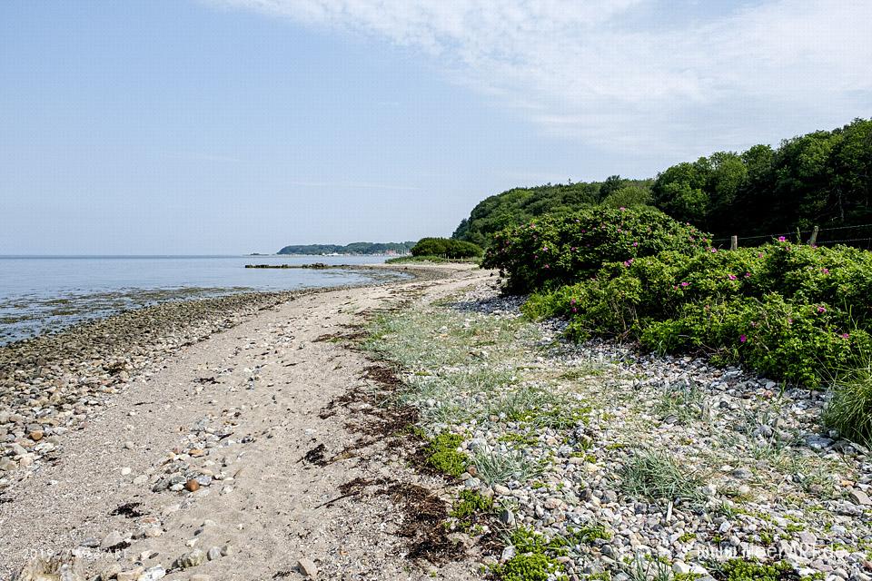 Zwischenstopp am Natrstrand im beschaulichen Bockholmwik an der Ostsee // Foto: MeerART