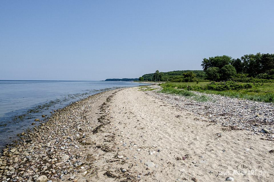 Zwischenstopp am Natrstrand im beschaulichen Bockholmwik an der Ostsee // Foto: MeerART