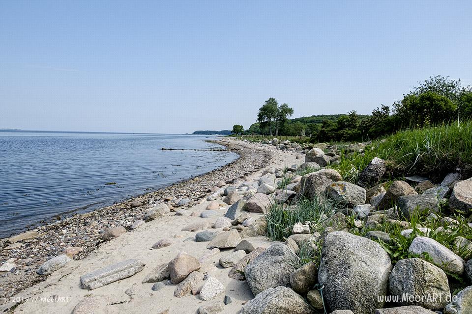 Zwischenstopp am Natrstrand im beschaulichen Bockholmwik an der Ostsee // Foto: MeerART
