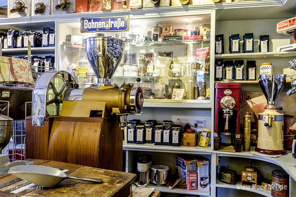 Das kleine und urige Kaffee-Kontor im schönen Friedrichstadt in Nordfriesland // Foto: MeerART