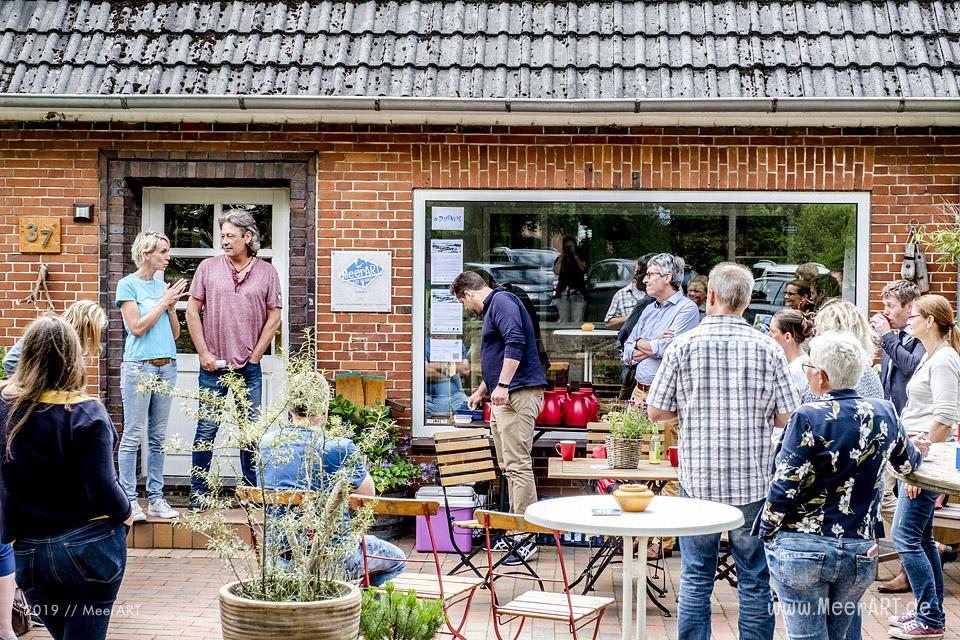 Auftaktveranstaltung zum „Drievels-Festival 2019“ bei MeerART in Langenhorn // Foto: MeerART