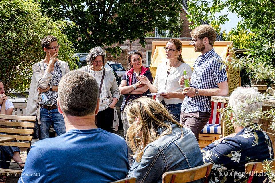 Auftaktveranstaltung zum „Drievels-Festival 2019“ bei MeerART in Langenhorn // Foto: MeerART