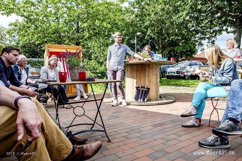 Auftaktveranstaltung zum „Drievels-Festival 2019“ bei MeerART in Langenhorn // Foto: MeerART