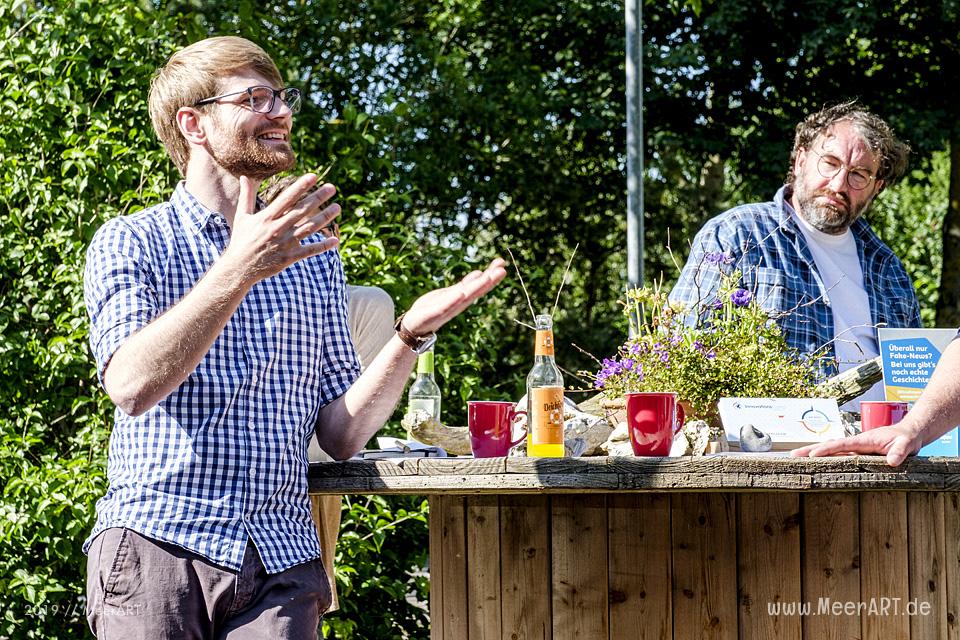 Auftaktveranstaltung zum „Drievels-Festival 2019“ bei MeerART in Langenhorn // Foto: MeerART