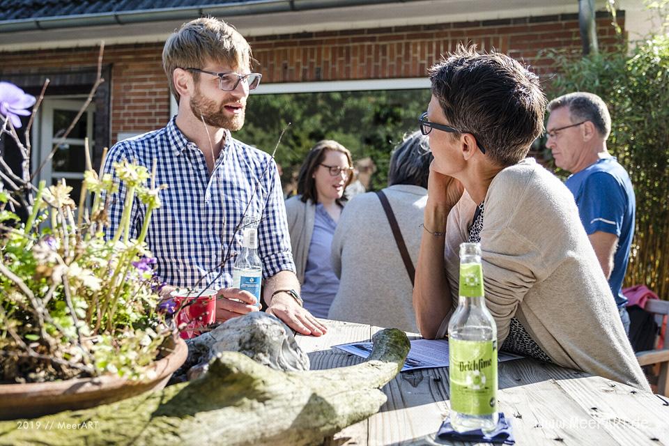 Auftaktveranstaltung zum „Drievels-Festival 2019“ bei MeerART in Langenhorn // Foto: MeerART