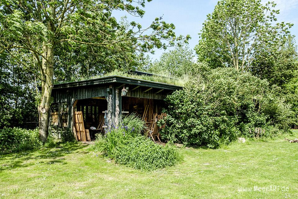 Der Hardenhof - Natur pur und handgefertigte Einzelstücke für den Garten aus natürlichen Rohstoffen // Foto: MeerART