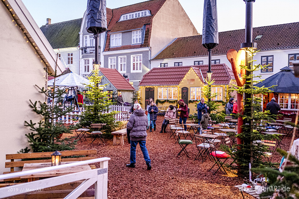 Der Weihnachtsmark von Aabenraa in Sønderjylland // Foto: MeerART