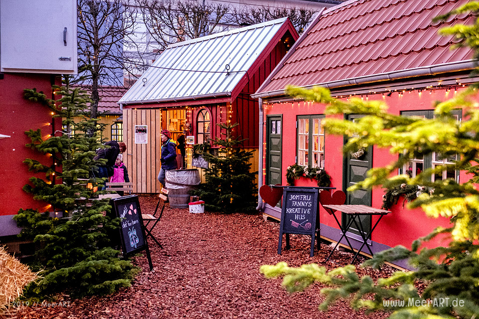 Der Weihnachtsmark von Aabenraa in Sønderjylland // Foto: MeerART