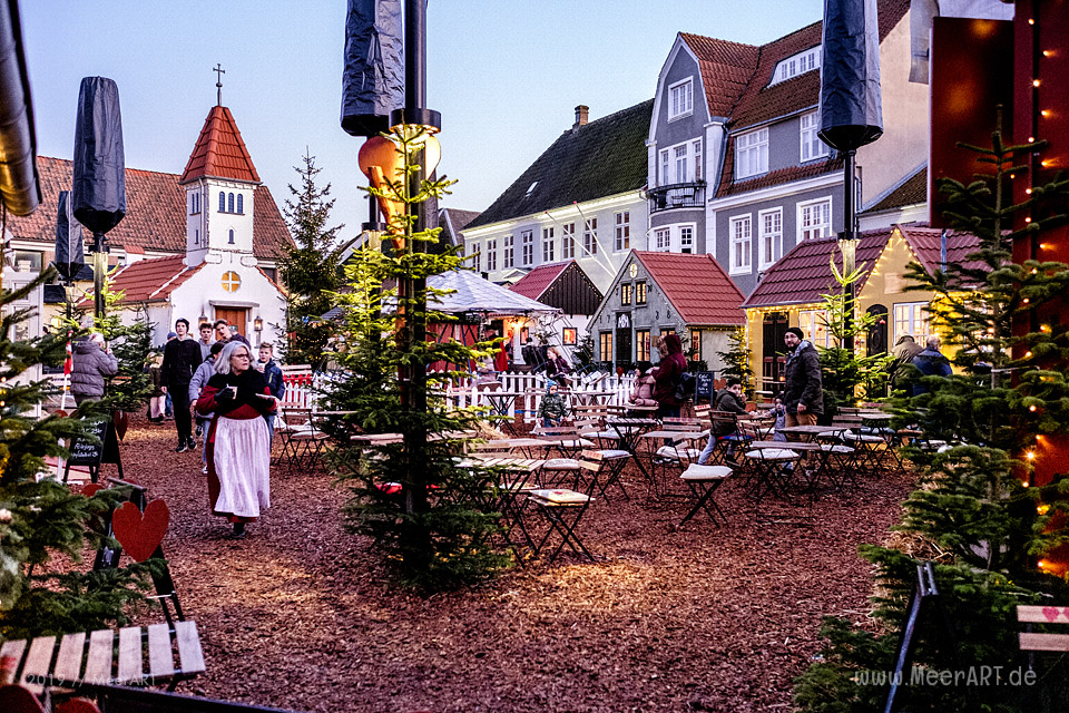 Der Weihnachtsmark von Aabenraa in Sønderjylland // Foto: MeerART