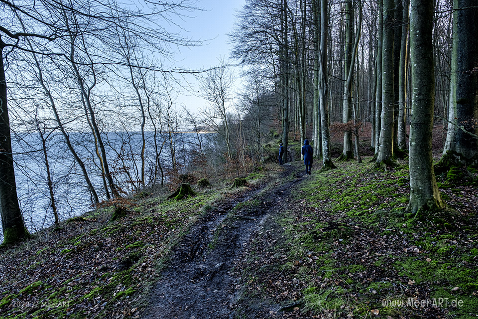 Ein Sonntagsspaziergang an der Ostseeküste in Bockholmwik // Foto: MeerART