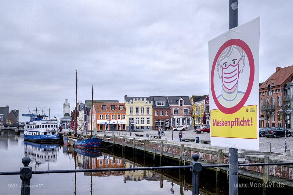 Die graue Stadt am Meer im zweiten Lockdown wegen der Corona Pandemie // Foto: MeerART / Ralph Kerpa