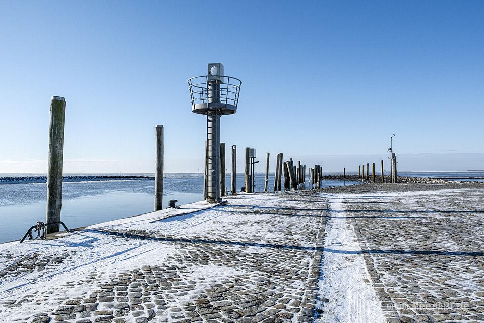 Winter 2021 in Schlüttsiel Nordfriesland // Foto: MeerART