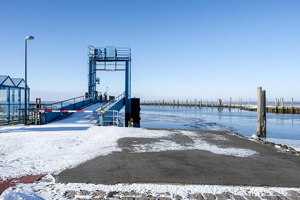 Winter 2021 in Schlüttsiel Nordfriesland // Foto: MeerART