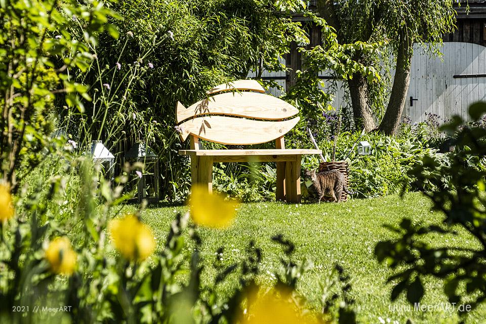 Der idyllische „MeerART-Garten“ in Langenhorn Nordfriesland // Foto: MeerART/Ralph Kerpa