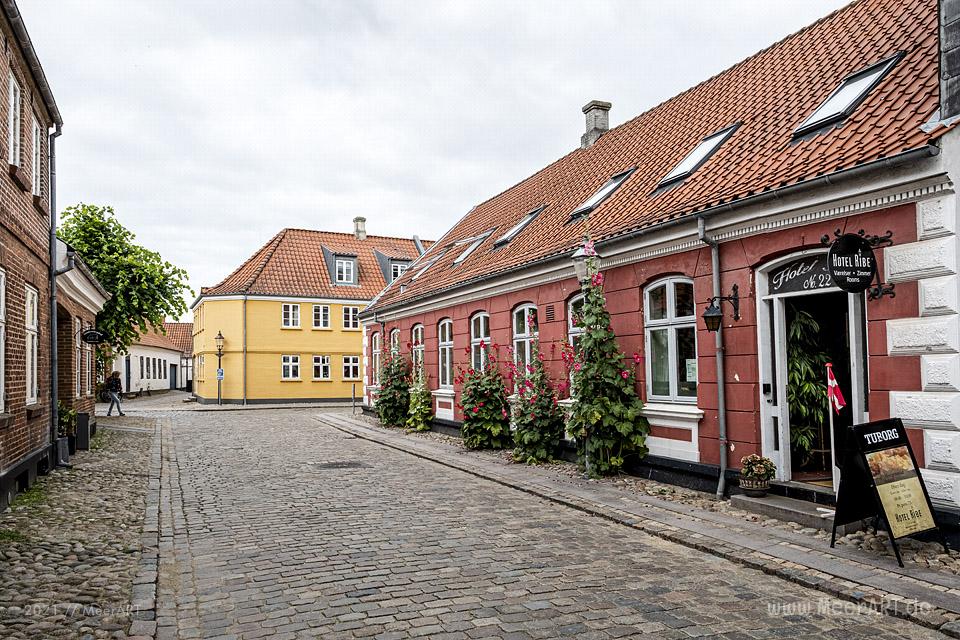 Ribe die älteste Stadt Dänemarks in Syddanmark // Foto: MeerART