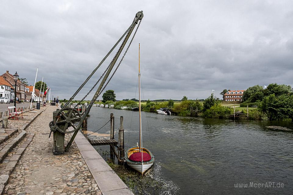 Ribe die älteste Stadt Dänemarks in Syddanmark // Foto: MeerART