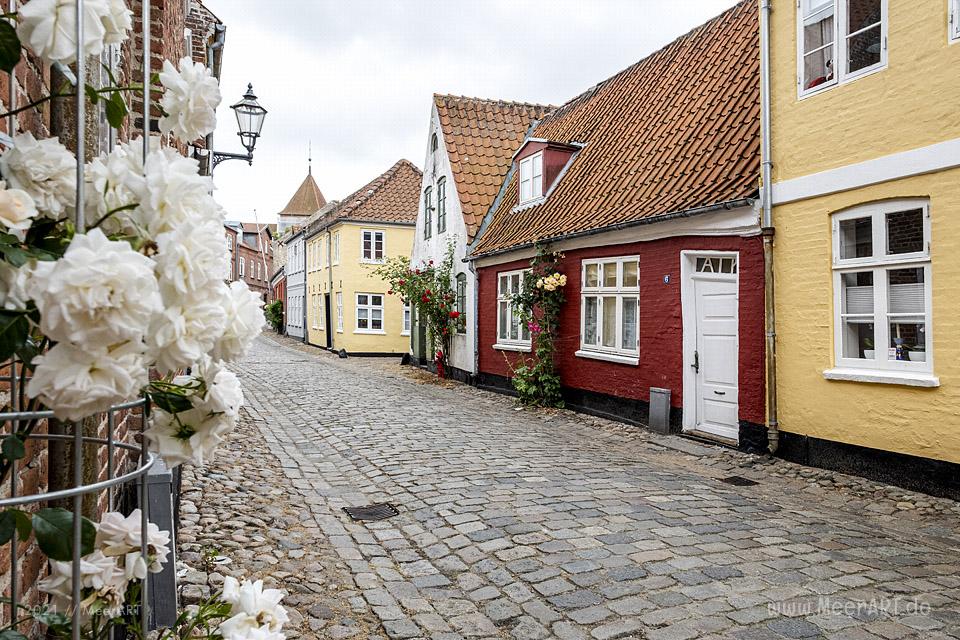 Ribe die älteste Stadt Dänemarks in Syddanmark // Foto: MeerART