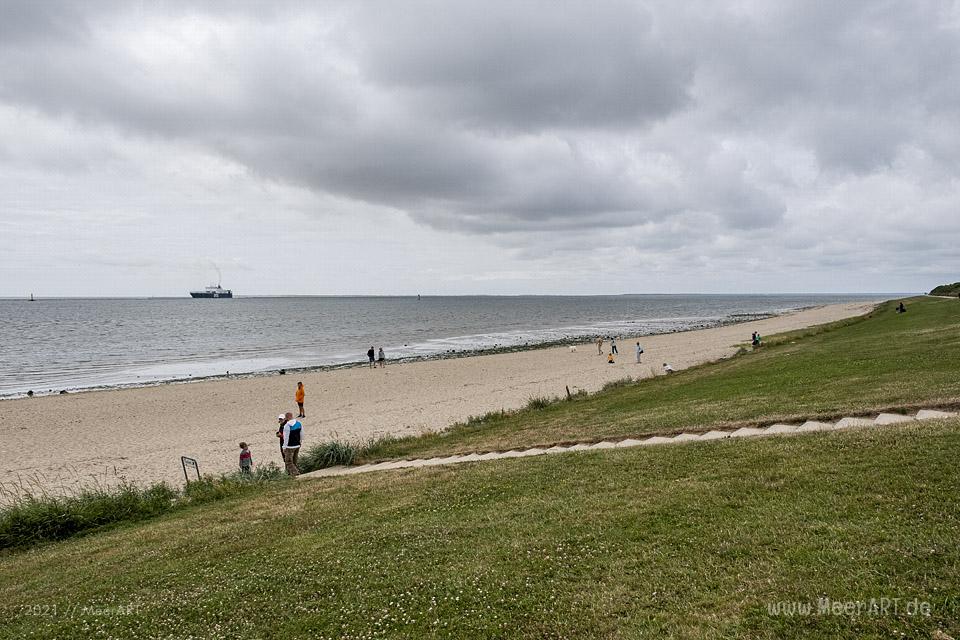 Der Mensch am Meer in Esbjerg // Foto: MeerARTDer Mensch am Meer in Esbjerg // Foto: MeerART