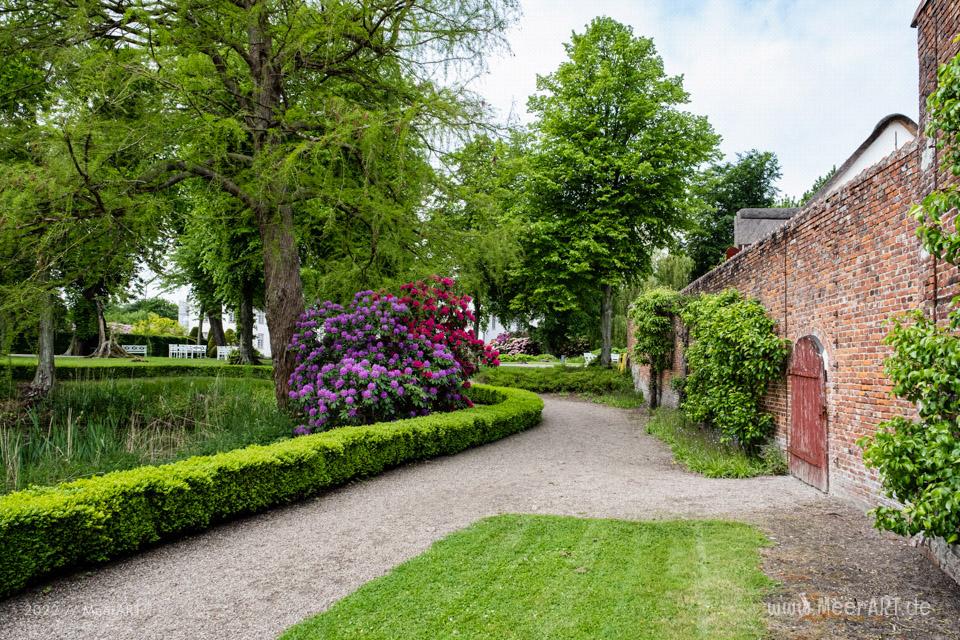 Das idyllische Møgeltønder mit dem Schloss Schackenborg in Sønderjylland // Foto: MeerART / Ralph Kerpa