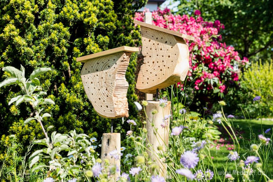 Das Atelier „MeerART för to Huus“ in Langenhorn an der Westküste (Nordfriesland) mit handgefertigten Wohn- und Gartenaccessoires sowie Rahmungen mit maritimen Motiven aus den Reportagen von den Küstenregionen an Nord- und Ostsee // Foto: MeerART / Ralph Kerpa