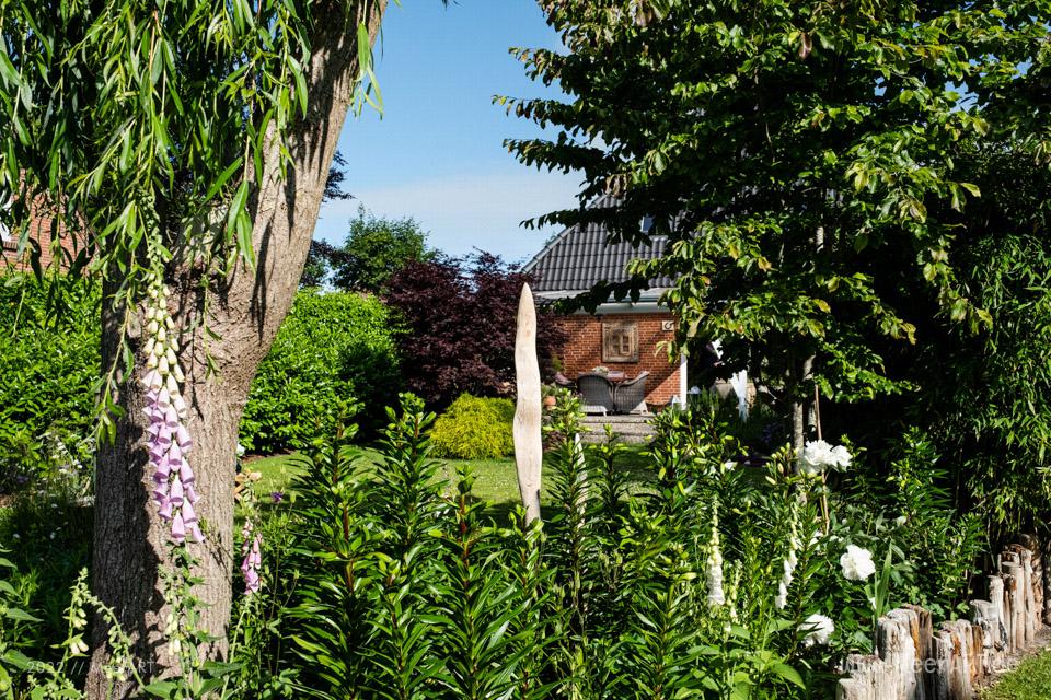 Das Atelier „MeerART för to Huus“ in Langenhorn an der Westküste (Nordfriesland) mit handgefertigten Wohn- und Gartenaccessoires sowie Rahmungen mit maritimen Motiven aus den Reportagen von den Küstenregionen an Nord- und Ostsee // Foto: MeerART / Ralph Kerpa