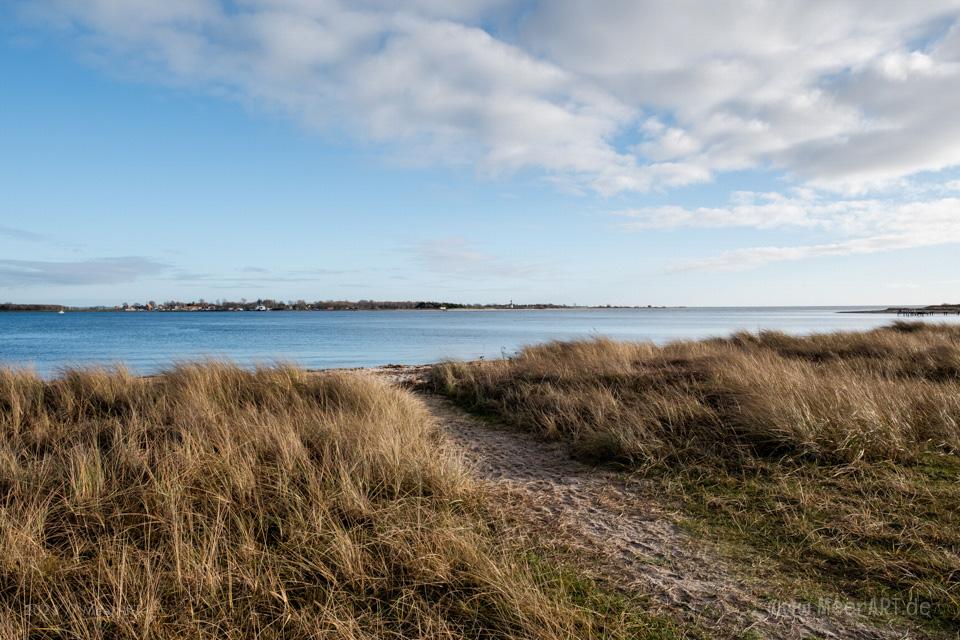 Årøsund - ein hyggeliger Hafenort mit weißen Sandstränden // Foto: MeerART