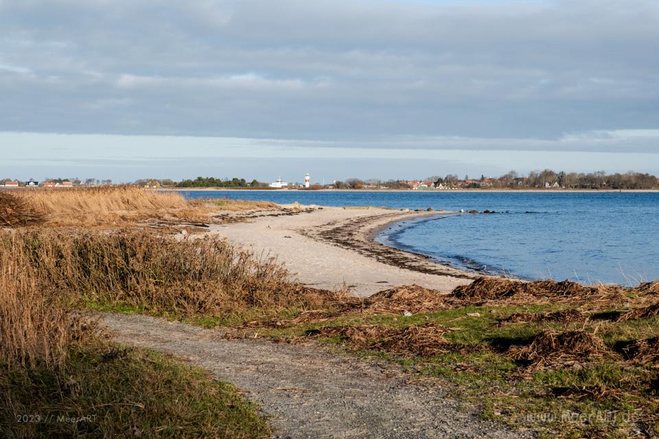 Årøsund - ein hyggeliger Hafenort mit weißen Sandstränden // Foto: MeerART