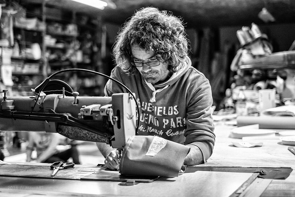 Reportage beim "Sailmaker Larsens" von Lars Miniczinski auf Fehmarn // Foto: MeerART / Ralph Kerpa