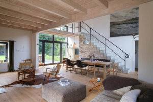 Ein Wohntraum an der Ostsee und ein energetisches Zukunftsprojekt, das Landleben neu definiert // Foto: MeerART / Ralph Kerpa