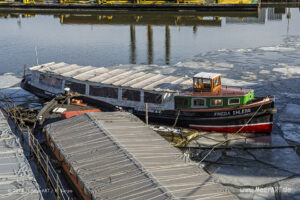 Die Motorbarkasse „FRIEDA EHLERS“ sank am 13.09.2010, zwei Tage nach dem sie in der Werft Ellerholzdamm repariert und wieder zu Wasser gelassen wurde. Nach der Hebung wurde die, 1926 von der Werft Bartram erbaute, Motorbarkasse im Hafenmuseum Hamburg restauriert.