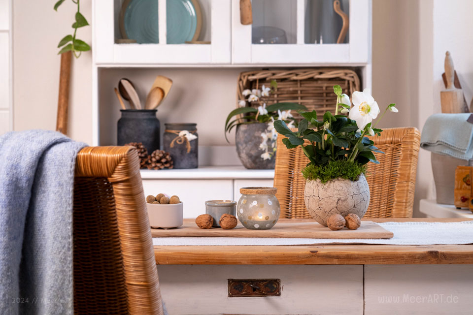 Dekoideen Fotostrecke - Winterliche Wohlfühlorte zu Hause // Foto: MeerART / Ralph Kerpa