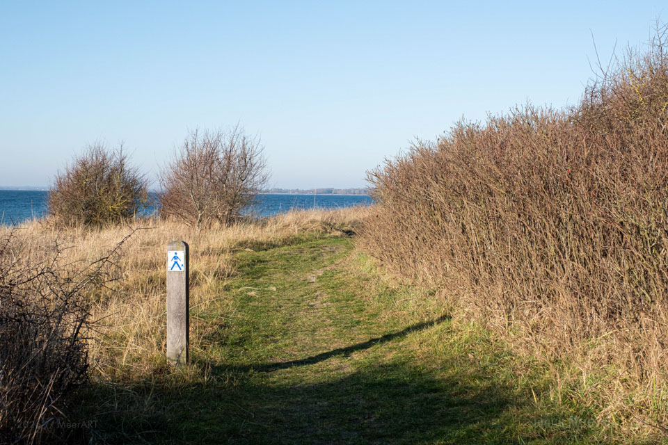 Teilstück des Gendarmstiens bei Kragesand in Sønderjylland