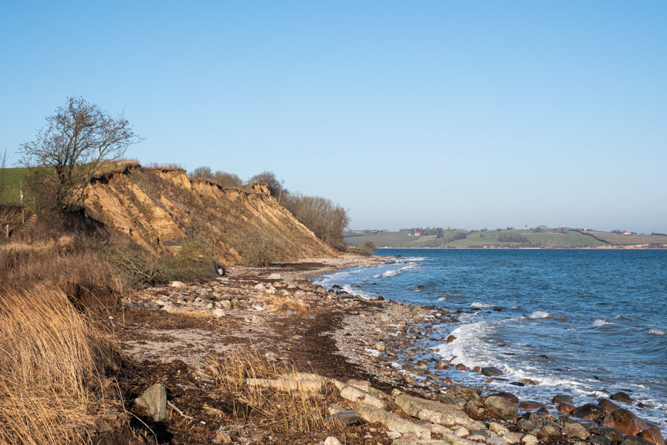 Teilstück des Gendarmstiens zwischen Broager Strand und Gammelmark // Foto: MeerART / Ralph Kerpa