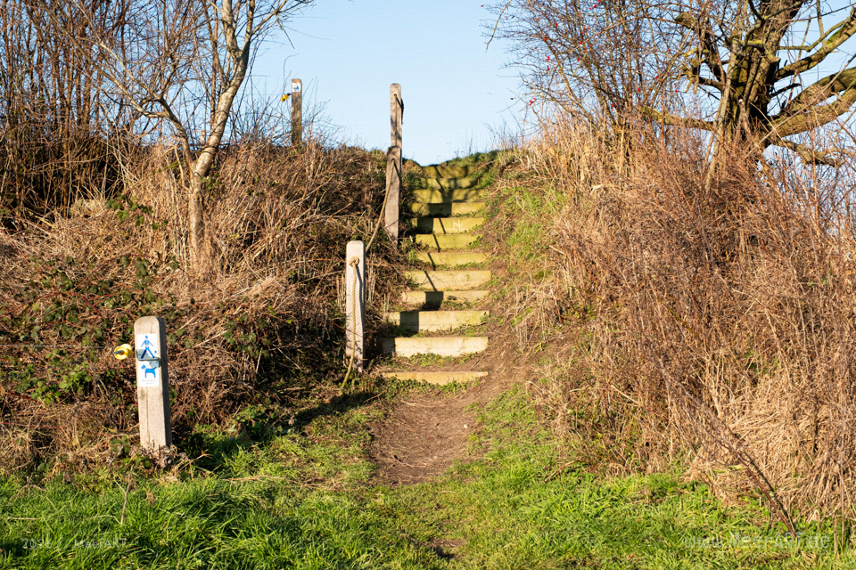 Teilstück des Gendarmstiens zwischen Broager Strand und Gammelmark // Foto: MeerART / Ralph Kerpa