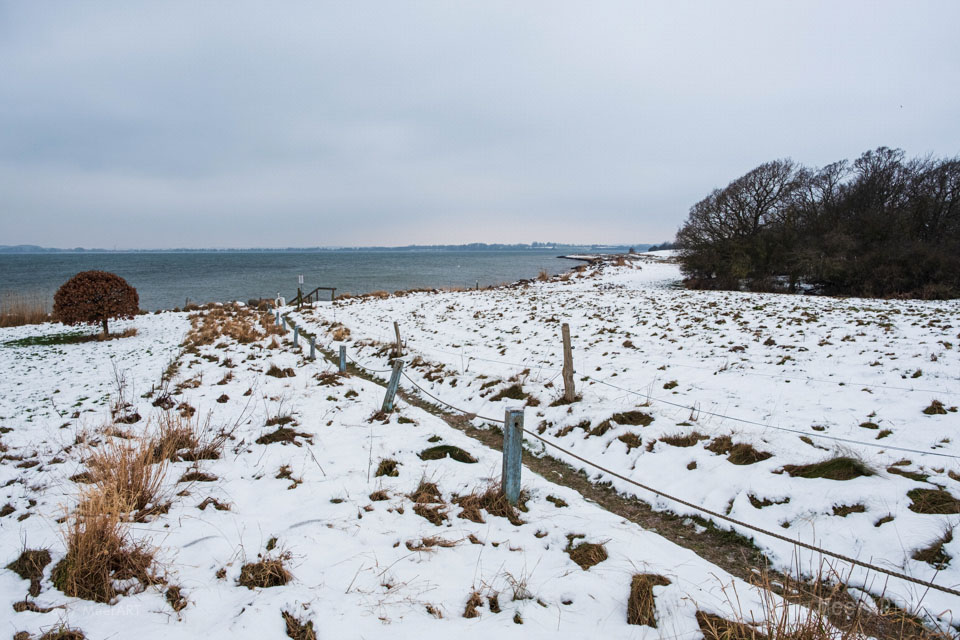 Teilstück des Gendarmstiens am Brunsnæs Strand // Foto: MeerART