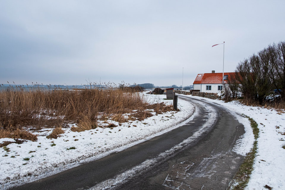 Teilstück des Gendarmstiens am Brunsnæs Strand // Foto: MeerART