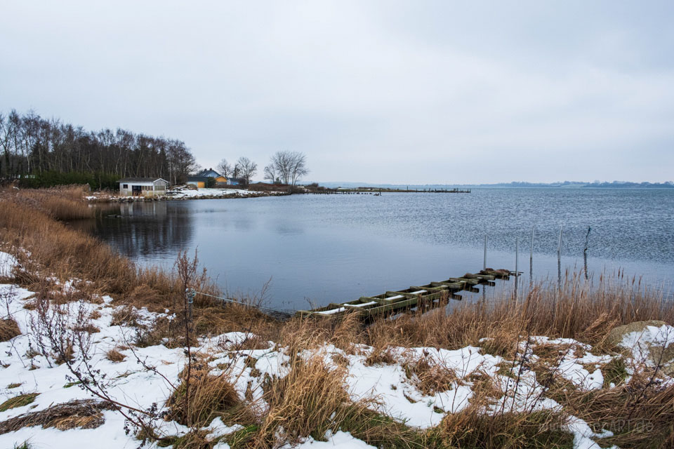 Teilstück des Gendarmstiens am Brunsnæs Strand // Foto: MeerART
