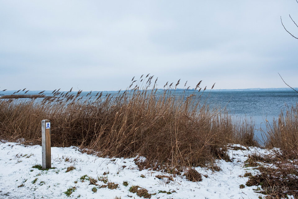 Teilstück des Gendarmstiens am Brunsnæs Strand // Foto: MeerART