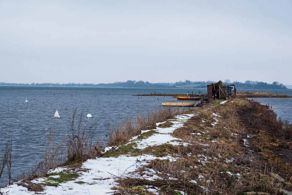 Teilstück des Gendarmstiens am Brunsnæs Strand // Foto: MeerART