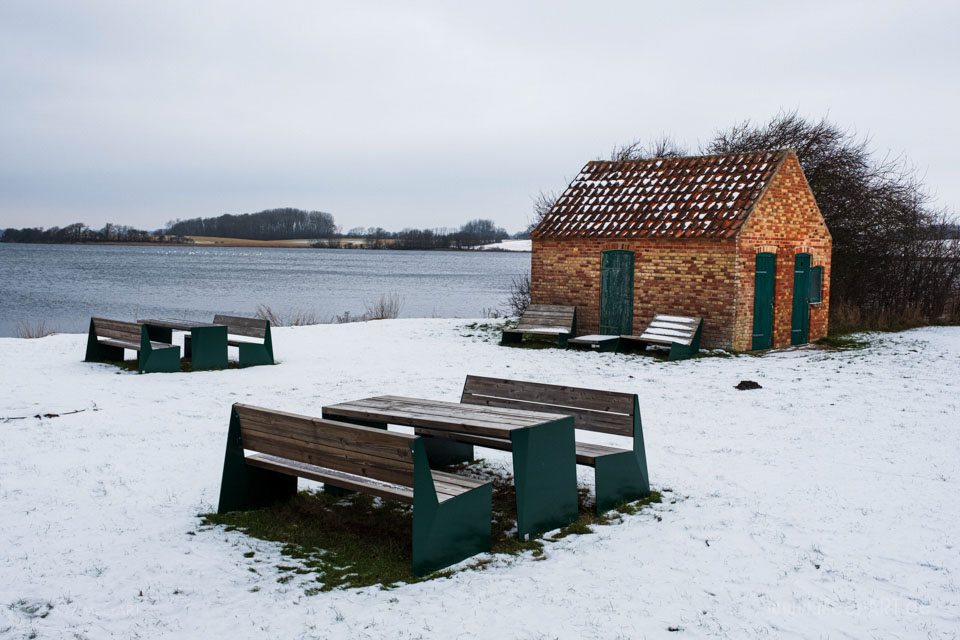 Teilstück des Gendarmstiens am Brunsnæs Strand // Foto: MeerART