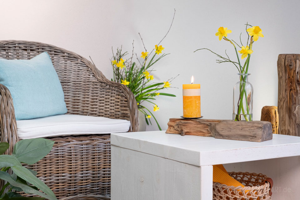 LandGang Fotostrecke - Osterdeko - Der Frühling zieht ein - Heft02/24 // Foto: MeerART / Ralph Kerpa