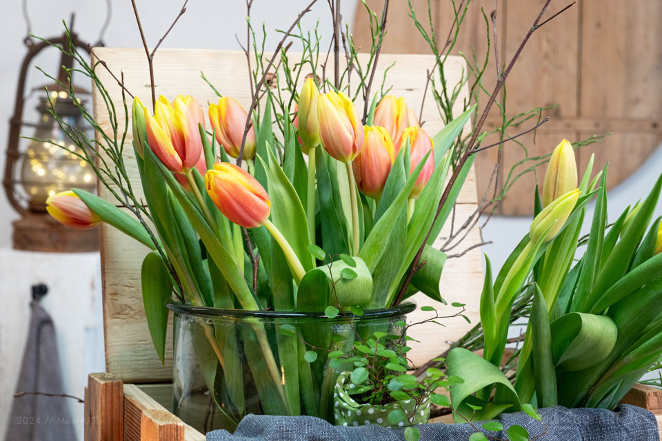 LandGang Fotostrecke - Osterdeko - Der Frühling zieht ein - Heft02/24 // Foto: MeerART / Ralph Kerpa