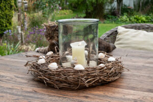 Hol dir das Meer nach Hause - Nordische und Dekoideen - DIY maritimer Kranz mit Muscheln